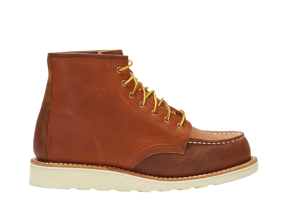 The Great × RED WING Women's Classic Moc "Brown Mulch"