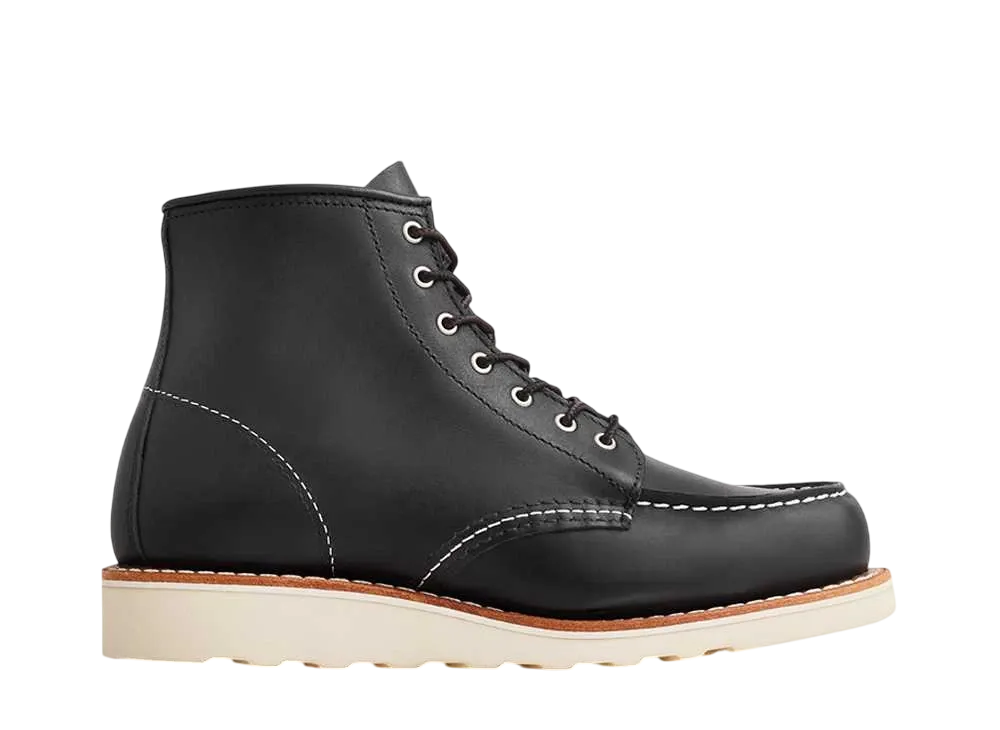 レッドウィング ウィメンズ 6インチ クラシックモック "ブラック"