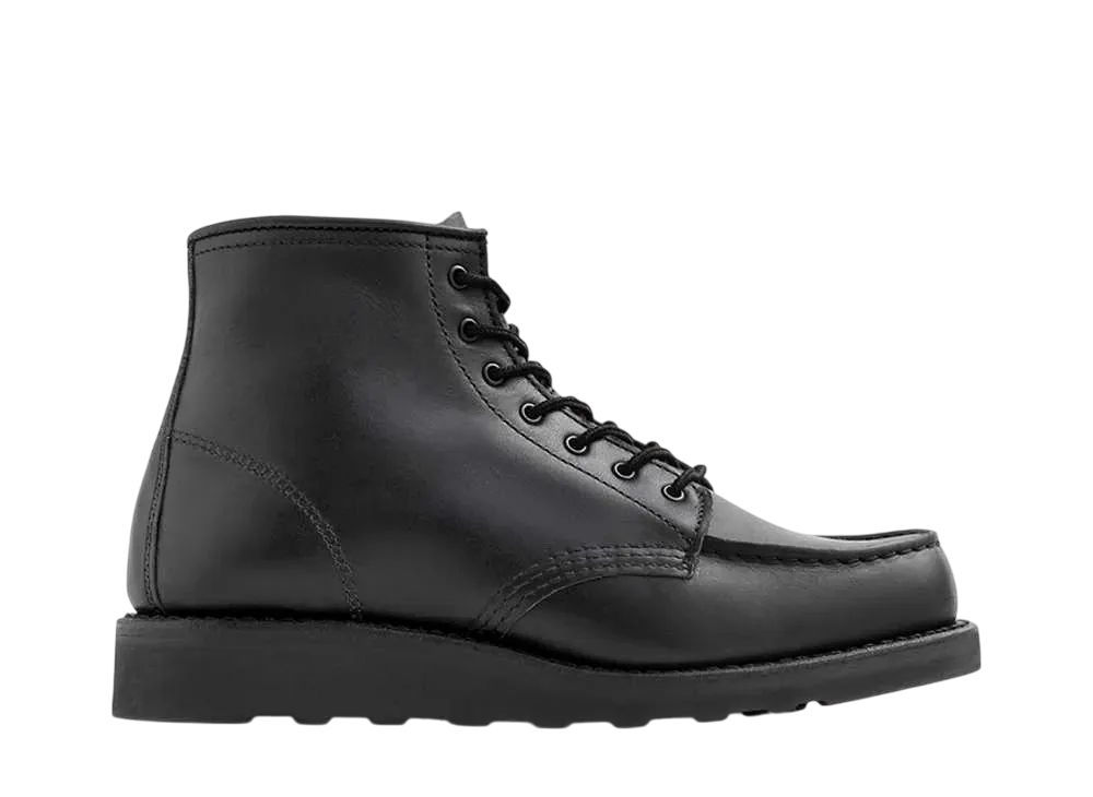 RED WING Women's 6inch Classic Moc "Black"