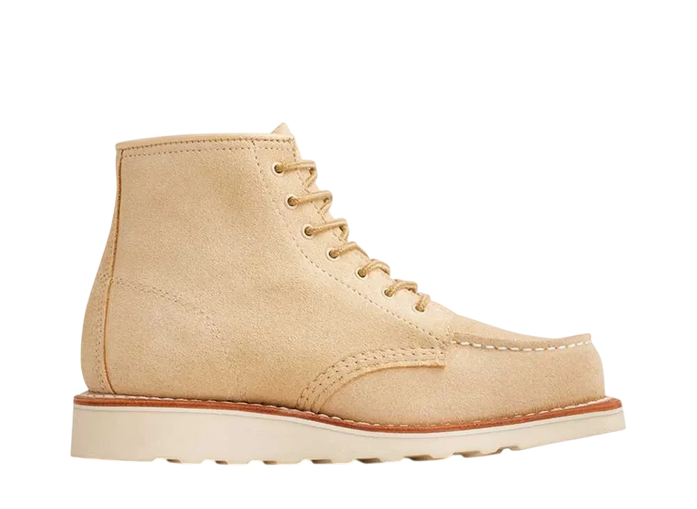 レッドウィング ウィメンズ 6インチ クラシックモック "クリーム"