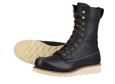 RED WING Women's 8inch Winter Moc "Black"