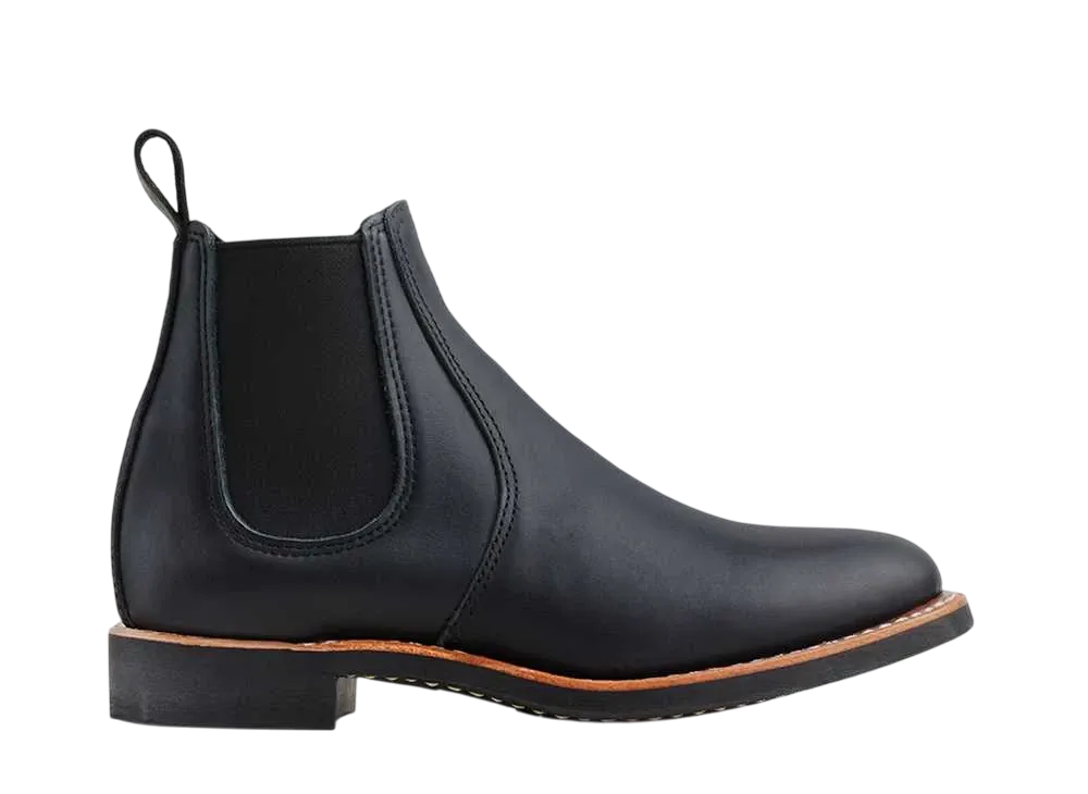 レッドウィング ウィメンズ 6インチ チェルシー "ブラック"