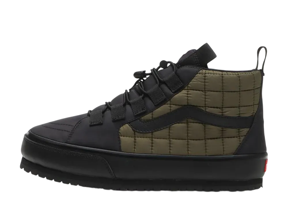Vans Sk8-Hi Slip-er "Black/Olive" (V8881 WP)