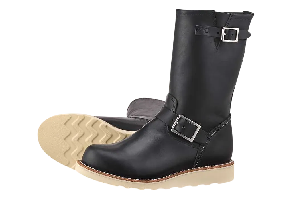 レッドウィング ウィメンズ クラシック エンジニア "ブラック"