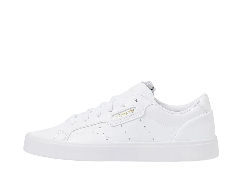 アディダスオリジナルス ウィメンズ スリーク "フットウェアホワイト/ゴールド"