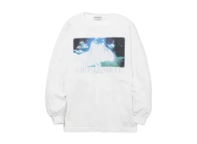 GHOST IN THE SHELL/攻殻機動隊 x F-LAGSTUF-F "KUSANAGI"LS TEE2 "WHITE"
