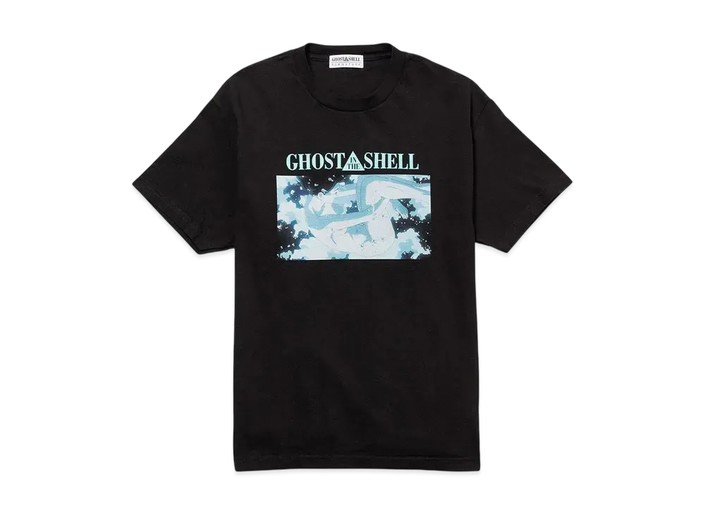 GHOST IN THE SHELL/攻殻機動隊 x F-LAGSTUF-F "KUSANAGI"Tee "BLACK"