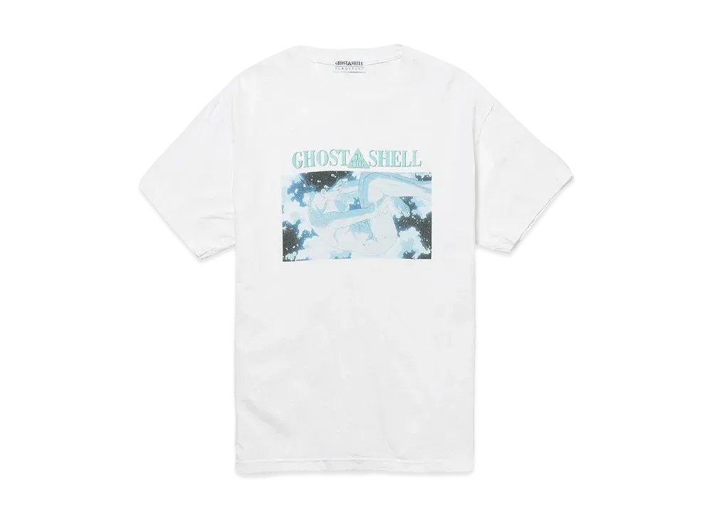 GHOST IN THE SHELL/攻殻機動隊 x F-LAGSTUF-F "KUSANAGI"Tee "WHITE"