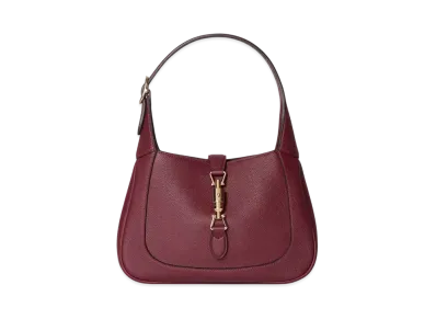 GUCCI Jackie 1961 Small Shoulder Bag "Rosso Ancola"