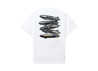 ANTI SOCIAL SOCIAL CLUB x Goodyear Blimp Stack Tee "White"