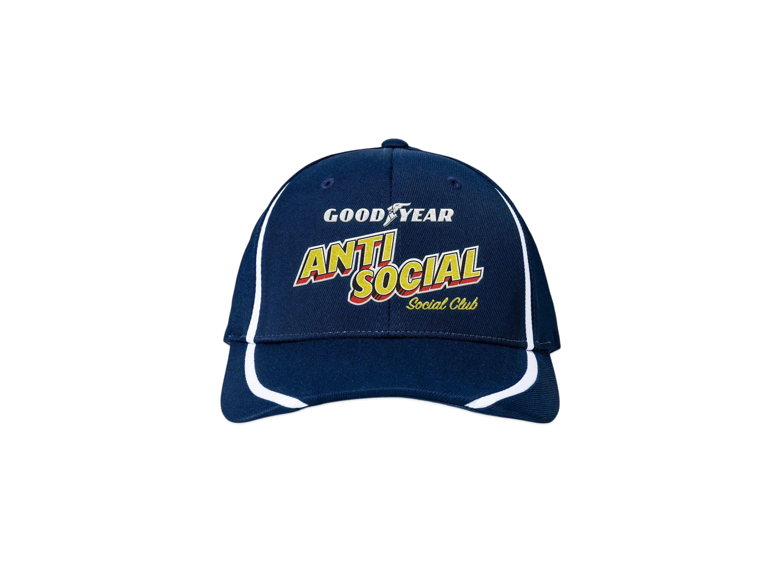 ANTI SOCIAL SOCIAL CLUB x Goodyear Generally Low Maintenance Hat "Blue"