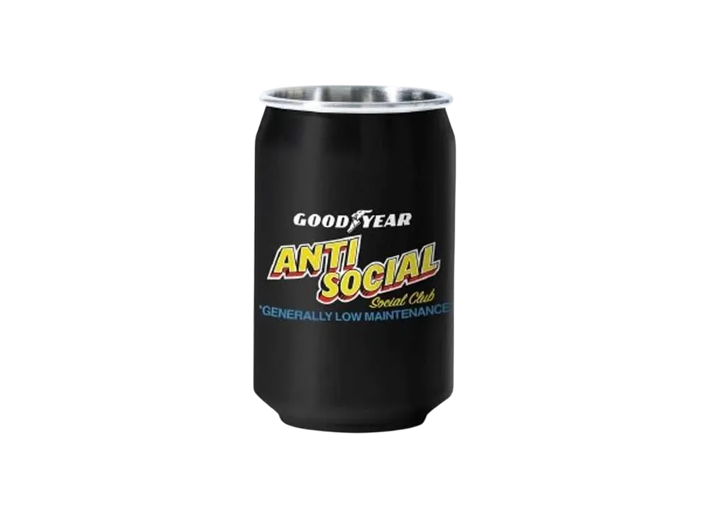 ANTI SOCIAL SOCIAL CLUB x Goodyear Generally Low Maintenance Steel Can "Black"