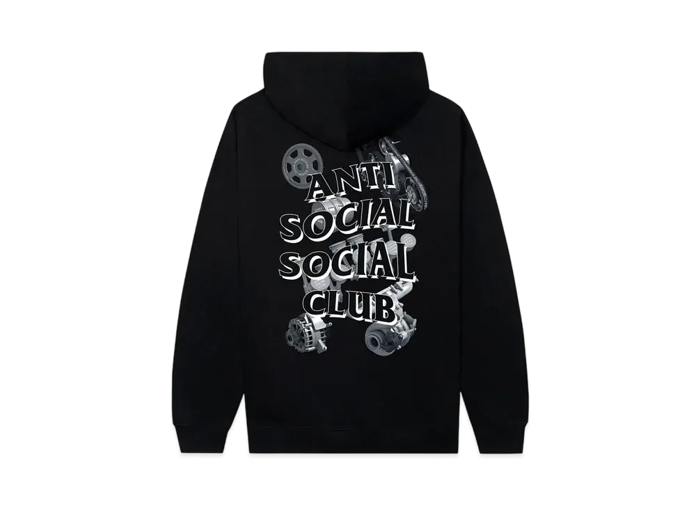 ANTI SOCIAL SOCIAL CLUB Chop Suey Hoodie "Black"