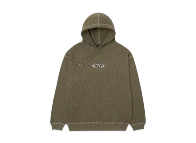 HUF Winter 24 Gamma Waffle Hoodie "Olive"
