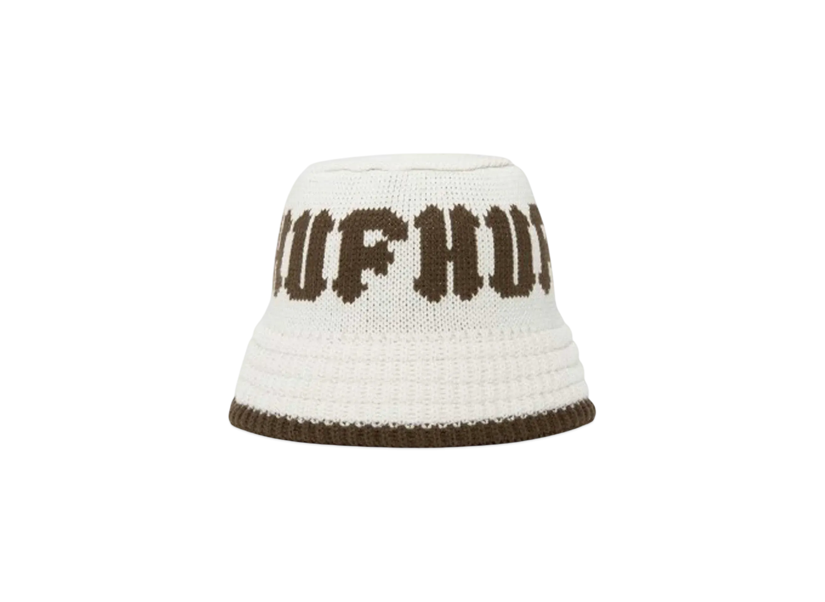HUF Winter 24 Classic Knit Bucket Hat "Bone"