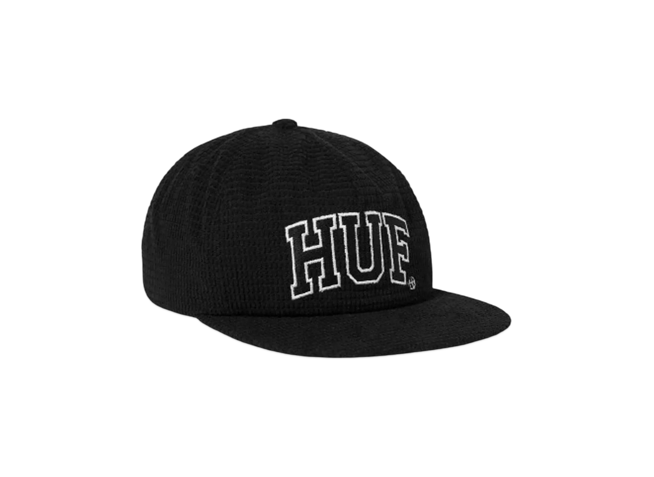 HUF Winter 24 Arch Waffle Cord Snapback "Black"