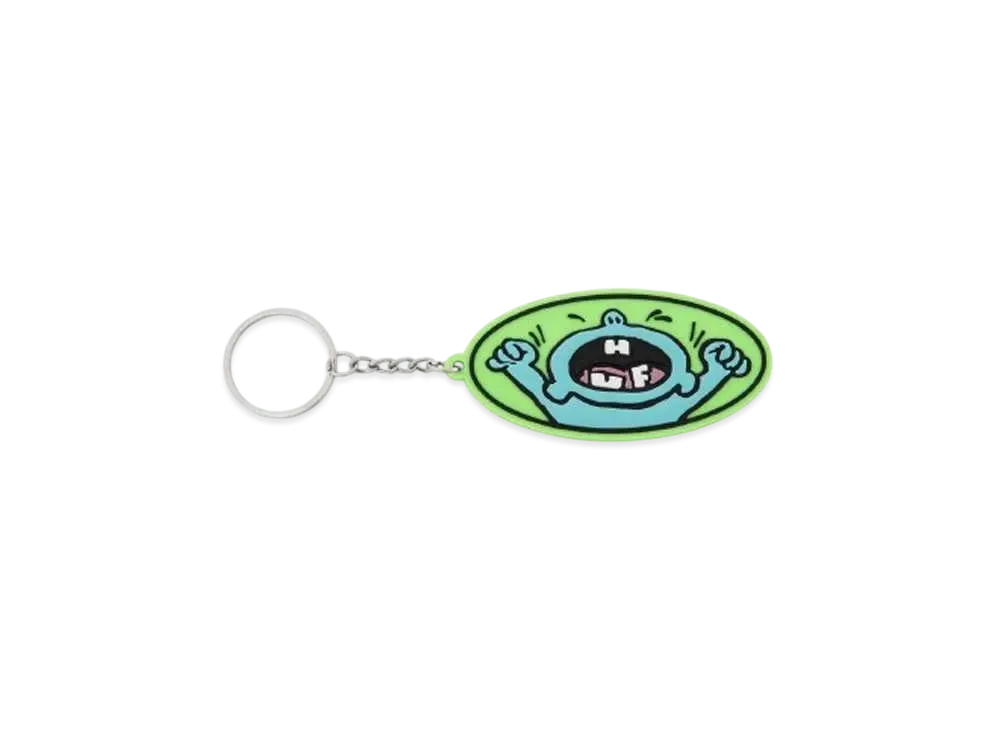 HUF Winter 24 Cry Baby Keychain "Green"