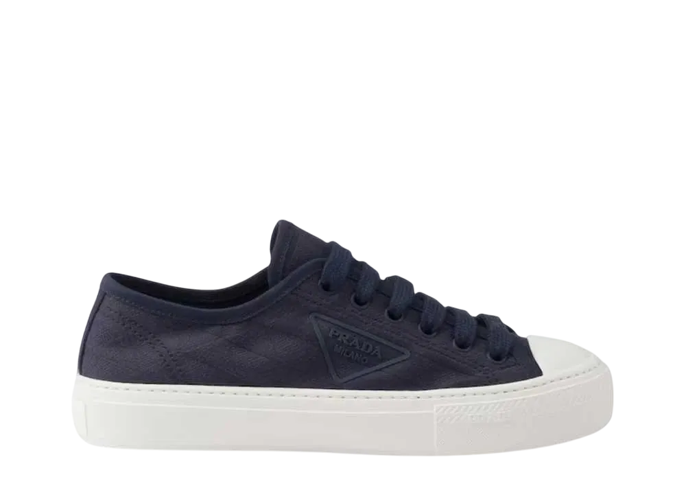 PRADA Women's Fabric Sneakers "Navy"