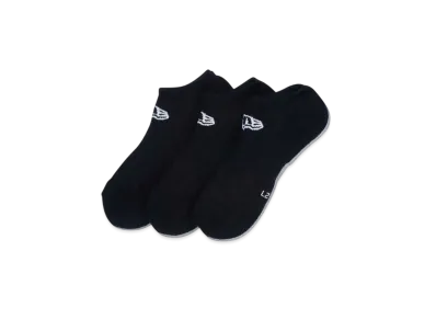 NEW ERA Socks Short 3 Pair "Black"