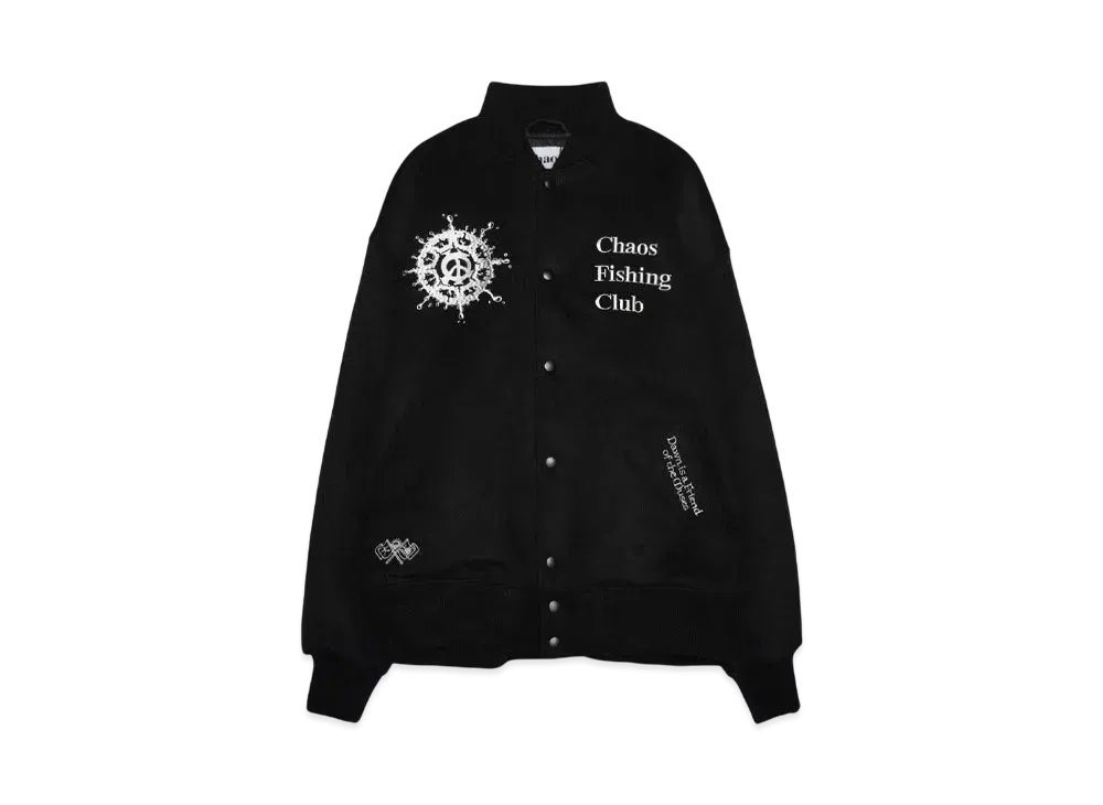 SAYHELLO Stadium Team Jacket "BLACK"