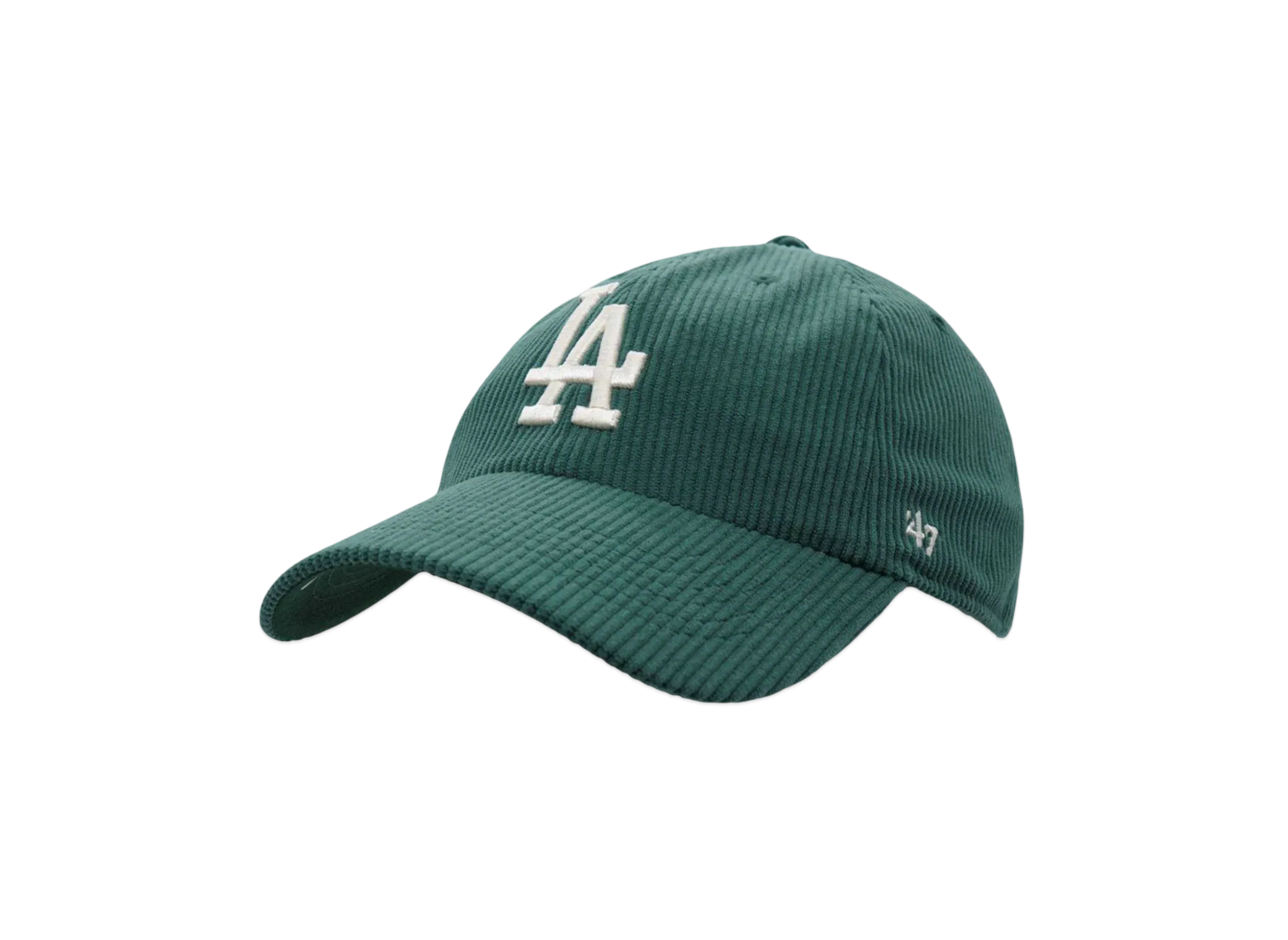 47 DODGERS THICK CORDUROY CLEAN UP "DARK GREEN"