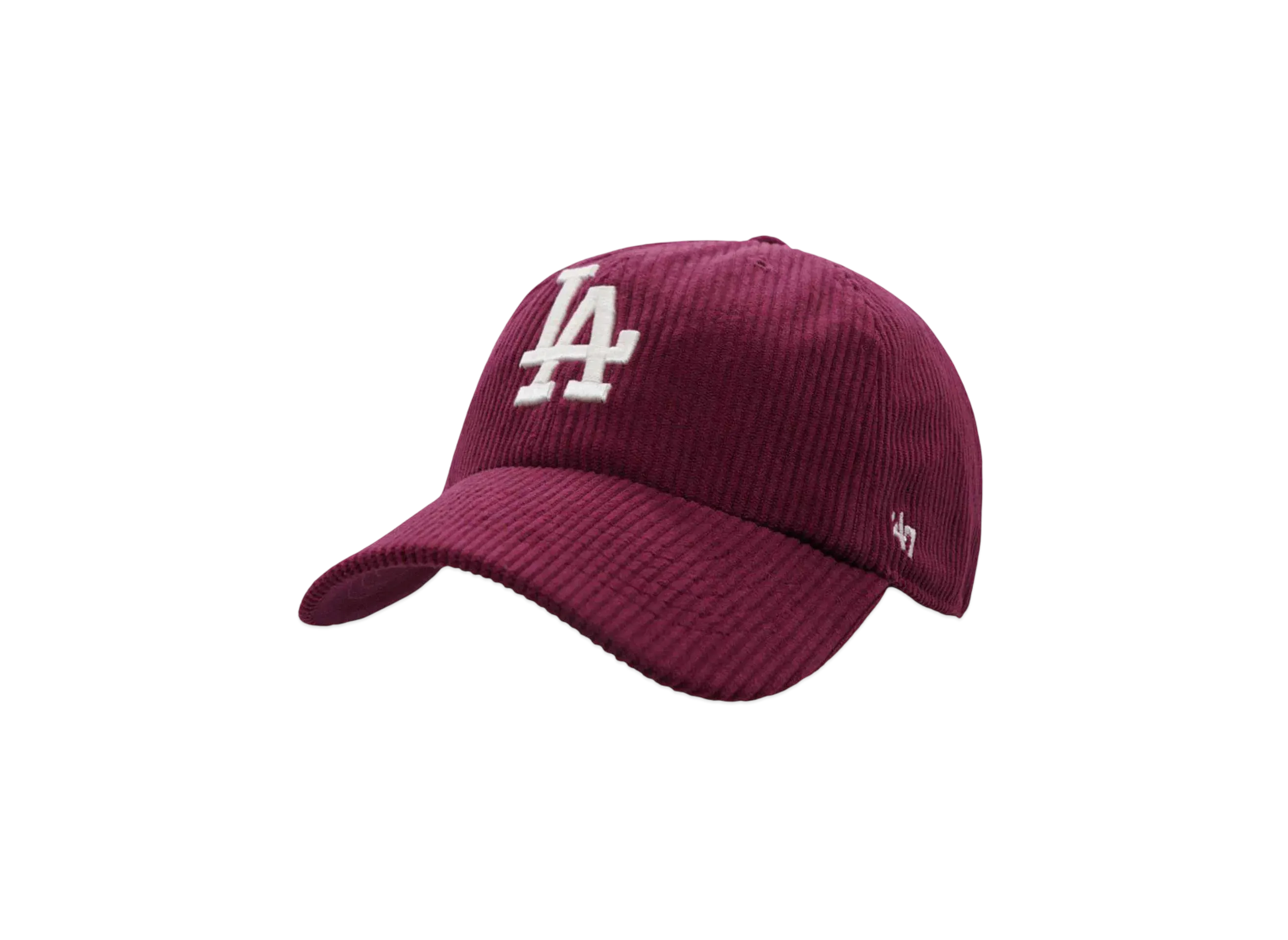 47 DODGERS THICK CORDUROY CLEAN UP "CARDINAL"