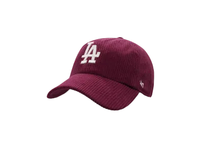 47 DODGERS THICK CORDUROY CLEAN UP "CARDINAL"