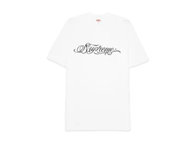 Supreme Script Tee "White"