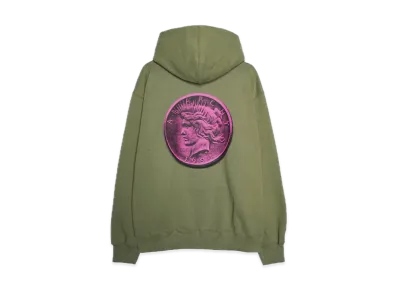 Supreme Anarchy Hooded Sweatshirt "Light Olive"