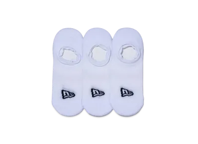 NEW ERA Socks Very Short 3 Pairs "White"