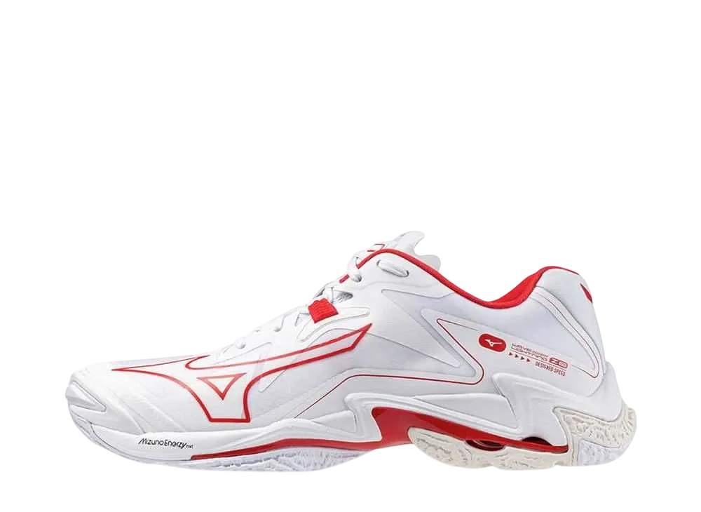 ミズノ ウエーブライトニング Z8 "ホワイト/レッド"
