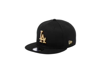NEW ERA 9Fifty Los Angeles Dodgers "Black/Gold"