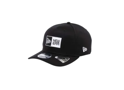 NEW ERA 9Fifty Stretch Snap Box Logo "Black"