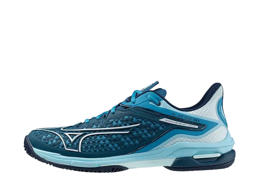 ミズノ ウエーブエクシードツアー6 AC "ブルーグリーン/ホワイト/ターコイズ"