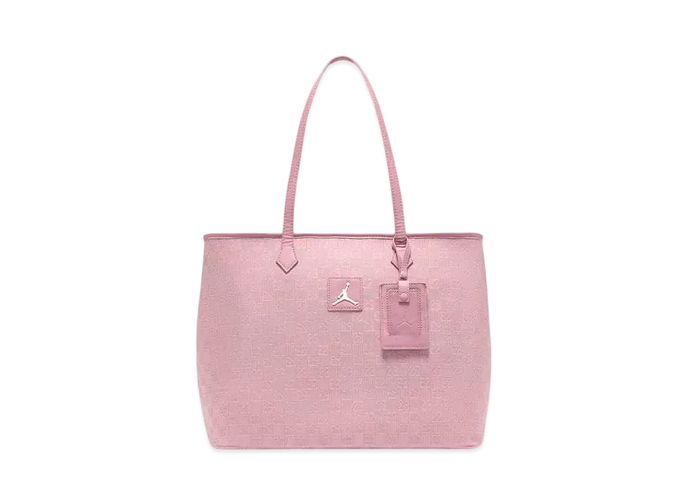 Nike Jordan Monogram Tote Bag "Pink Glaze"