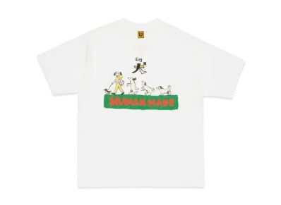HUMAN MADE Keiko Sootome T-Shirt #26 "White" XX28TE005