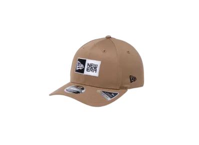 NEW ERA 9Fifty Stretch Snap Box Logo "Khaki"