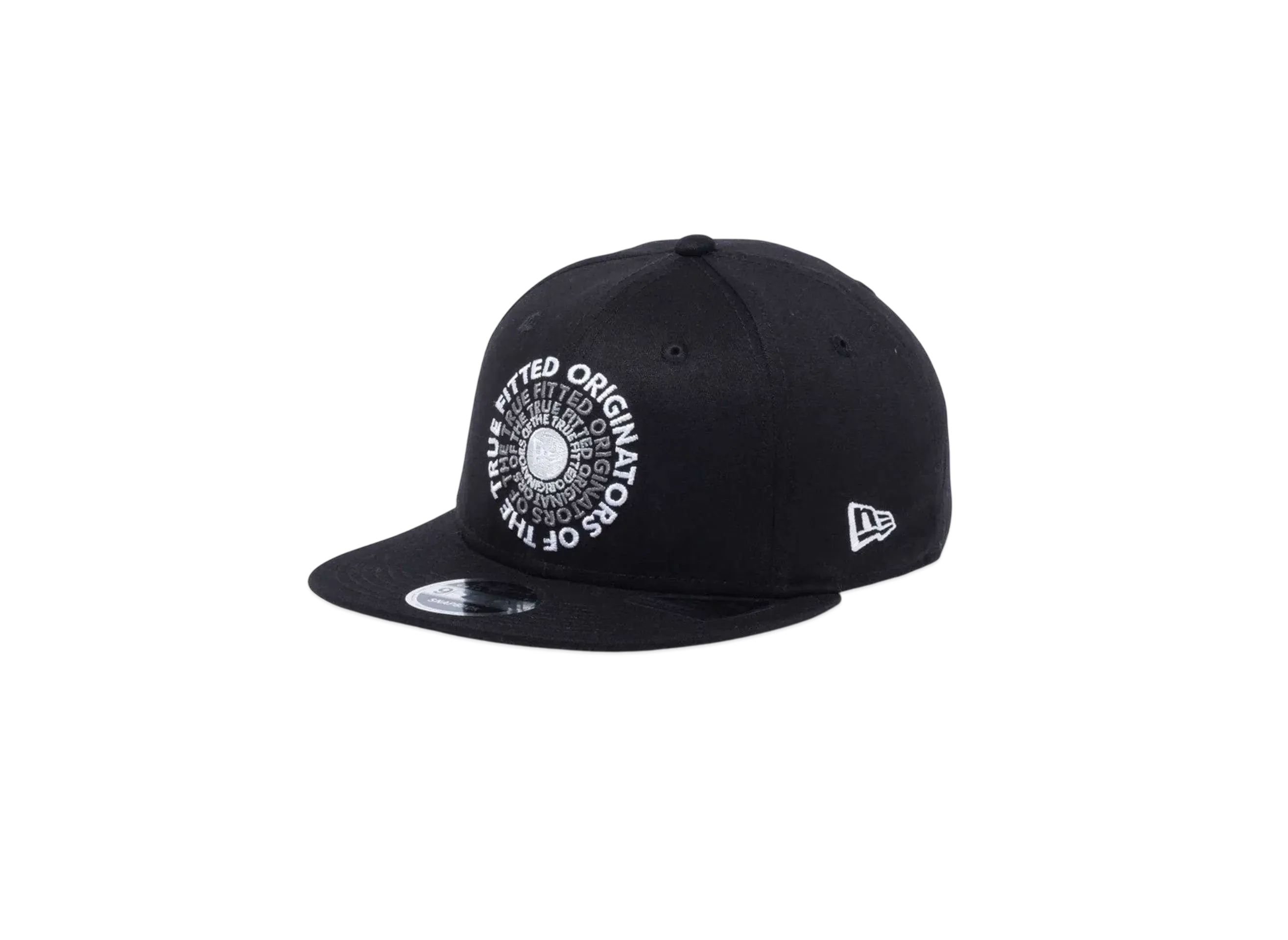 NEW ERA Golf 9Fifty Original Fit Stretch Cotton Washable Circle Logo "Black"