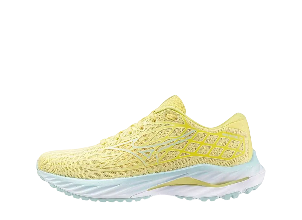 ミズノ ウィメンズ ウエーブインスパイア20 "イエロー/アイスグリーン"