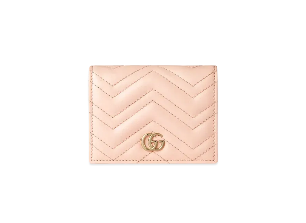 グッチ ダブルG カードケース ウォレット "ライトピンク" ‎466492 DTDHD 6705