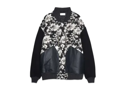 TAUPE MOLE JQ STADIUM JACKET "BLACK"