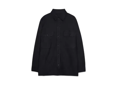 PORTER CLASSIC MOLESKIN SHIRT "BLACK"