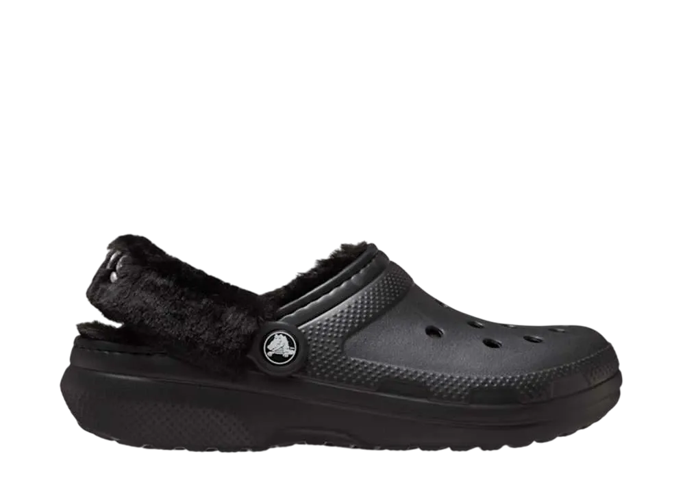 Crocs Classic Fuzz Lined Clog "Black"