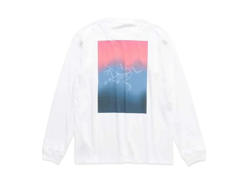ARC'TERYX Kragg Cotton Heatmap LS "White Light/Multi"