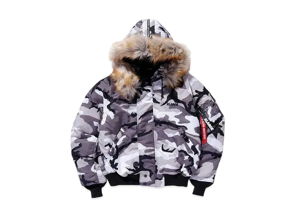 XLARGE x ALPHA INDUSTRIES N2B Jacket "Camo"