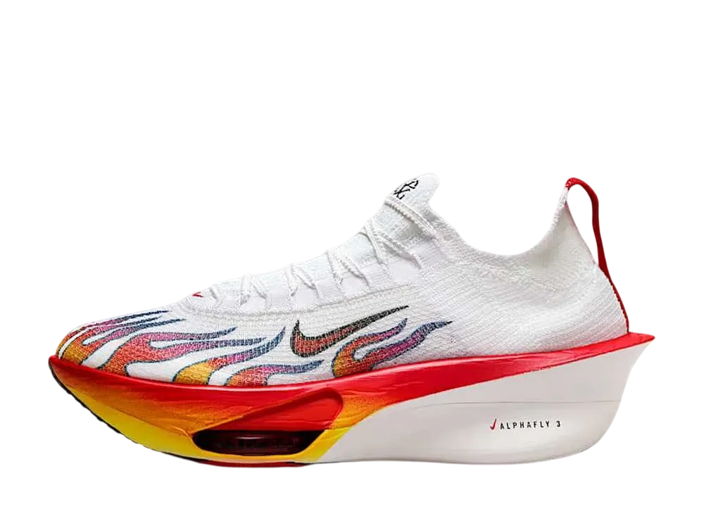 Nike AlphaFly 3 PRM "White/Black/University Red/Habanero Red"