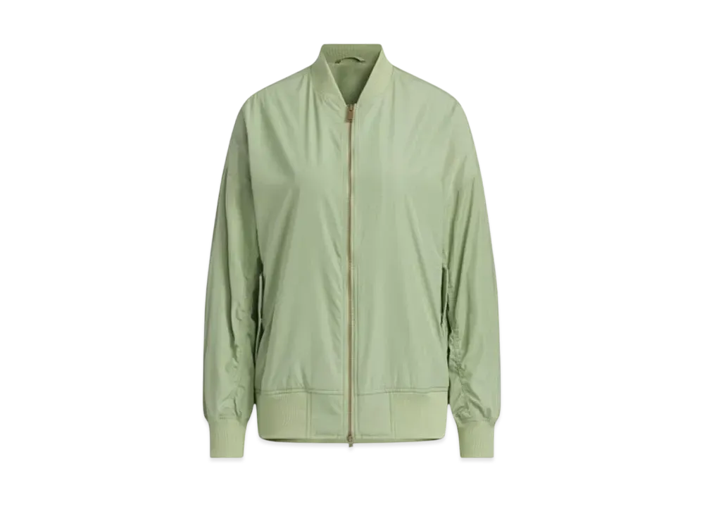 adidas College Loose Fit Bomber Jacket "Tent Green"