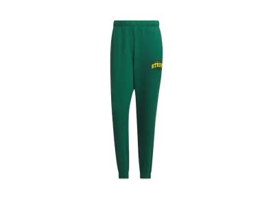 adidas College Pack Loose Fit French Terry Full Length Cuff Hem Pants "Collegiate Green"