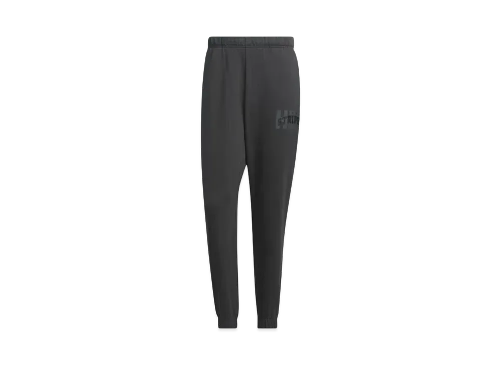 adidas College Pack Loose Fit French Terry Full Length Cuff Hem Pants "Carbon"