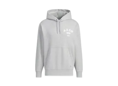 adidas College Loose Fit Fleece Pullover Parka "Medium Grey Heather"